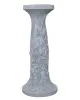 Product image 3 of the product “Rinjani - pedestal, tapered, with lotus motif, Ø 30cm, 71cm H | cast stone ”